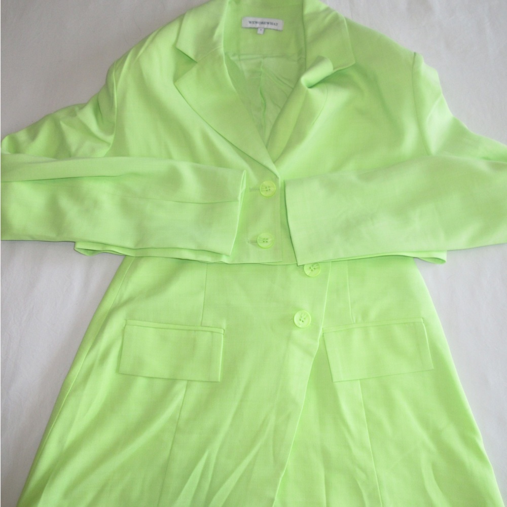 WEWOREWHAT blazer and skirt set